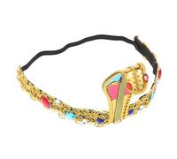 Toyvian Egyptian Snake Headband for Women Lightweight Cosplay Halloween Headpiece Decorative Serpent Design for Costume Parties Photo Props