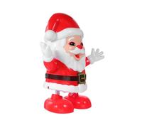 Toyvian Electric Dancing Santa Doll Christmas Party Favor Battery Operated Xmas for Office Desk Balcony Car Decoration Festive