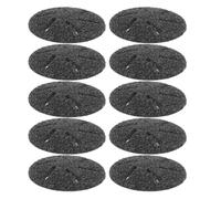 Toyvian Electric Foot File Replacement Sanding Pads 20pcs ABS Round Discs for Dead Skin Removal at Home