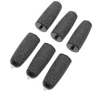 Toyvian Electric Foot Grinder Replacement Roller Heads Easy to Replace for Dead Skin Removal and Precise Exfoliation 6pcs Plastic Pedicure Tool Accessories for Daily Foot Care Routines