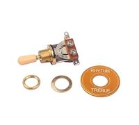 Toyvian Electric Guitar Toggle Cap Rhythm Treble Ring Washer Kit Aluminum Construction Easy Install Compatible