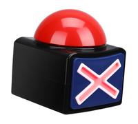 Toyvian Electronic Game Answer Loud Squeeze Sound Box for Competitions Trivia Quizzes and Tv Shows Easy to Use for All Ages Contest Prop