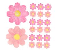 Toyvian Elegant Daisy Napkin Plates 20pcs Paper Flower Plates for Wedding Birthday and Spring Parties Vintage Style
