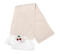Toyvian Elegant Lace-edged Piano Keyboard Cover Washable Removable Piano Protector Stylish Keyboard Dust Cover Protects from Scratches Aesthetic Appeal
