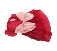 Toyvian Elegant Red Polyester Dog Party Dress for Small Girl Dogs with Bow Accessory, Comfortable Fit and Adds Warmth, Outfit for Weddings and Special Events