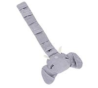 Toyvian Elephant Shaped Dog Sniffing for Puppy Training Squeaky Interactive Chew Plaything Durable Dog to Reduce Biting Fun Puzzle Mat for Active Pets Grey