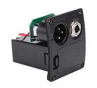 Toyvian Eq Sound Pick-up E-4t Four Stage Acoustic Guitar Microphone Pickup for Folk and Classical Music Instrument Amplification