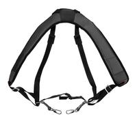 Toyvian Ergonomic Adjustable African Drum Strap Thick Double Shoulder Djembe Belt Comfortable Instrument Accessory for Outdoor Playing