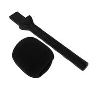 Toyvian Ergonomic Wireless Interview Microphone Handheld Adapter with Stable Grip Compatible with Various Mic Stands for Outdoor Reporting and Broadcasting
