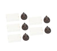 Toyvian Erhu Muffler Set 5 Pieces Wooden Erhu Sordine Practical Sound-Reducing Accessory Playing and Practice Simple Design Using and Music Instrument Accessories