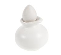 Toyvian Essential Oil Bottle with Secure Cap 40ml Ceramic White for Mixing