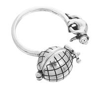 Toyvian Essential Oil Diffuser Ring Adjustable Vintage Cat Jewellery with Refillable Holder for Women Casual and Festive Wear