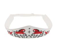 Toyvian Ethnic Embroidered Wide Boho Headband for Women with Retro Russian Folk Pattern, Cloth Material, Versatile Styling and Secure Fit, for Party and Sporty Outfits