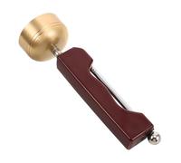 Toyvian Extendable Chinese Bell for Rituals with Ergonomic Straight Handle Precision Crafted Musical Chime for Temples Home Altars and Outdoor Spiritual Practices