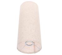 Toyvian Fabric Lamp Shade for Floor Lamps Tall Cylinder Drum Shade Minimalist Design Soft Cloth Material and Lightweight Modern Style Suitable for Bedroom and Living Room Lighting