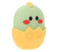 Toyvian Facial Ice Roller with Silicone Mold for Face and Eye, Reusable Ice Holder for Skin Massage and Pore Reduction, Small Chicken Design for Cooling Therapy and Puffiness Relief