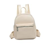 Toyvian Fashion Oxford Cloth Mini Travel Backpack for Students Wear-resistant Casual Satchel with Adjustable Straps and Back Zipper Pocket Fresh Youthful Design for Outdoor Use
