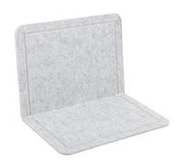 Toyvian Felt Puzzle Board Non-Slip Jigsaw Felt Mat Accessory for Tabletop Puzzles Easy Install and Remove Puzzle Holder for Kids and Adults 23.82 X 15.75 X 0.39 in