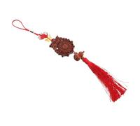 Toyvian Feng Shui Ornaments Chinese Good Luck Charms Feng Shui Luck and Wealth Bagua Mirror Wall Decor Home Decor Lucky Charms for Door Ornament Chinese Style