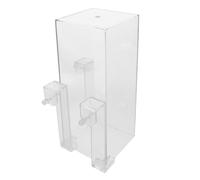 Toyvian Fish Elevator Acrylic Vacuum Aquarium Tank with Negative Pressure Mounting and Auto Water Refill System, Suspended Minimalist Design for Aquatic Pets and Betta Fish on Window Sills