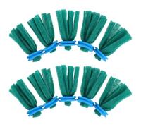 Toyvian Fish Spawning Mops 10Pcs Floating Aquarium Grass Egg Laying Mop Fish Shelter for Breeding Tanks and Fry Survival