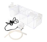 Toyvian Fish Tank Filter Aquarium Filtration Box Quiet Purification Drip Box Water Filter for Fish Tank Home Office Use