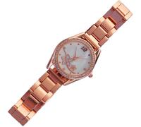 Toyvian Flower Design Wrist Watch, Flower Pattern Wristwatches, Alloy and Glass, Breathable Strap, Easy to Read, Girl Teenager, Teaching and Nursing