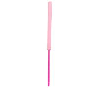 Toyvian Flute Cleaning Rod Clarinet Cleaner Stick in Pink Plastic with Lint Cloth Practical and Convenient Instrument Cleaning Stick for Flute Players