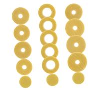 Toyvian Flute Felt Pad Sound Pad Key Gasket Flute Washers Replacement Parts for Maintenance