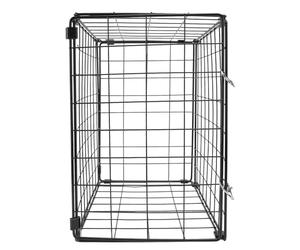 Toyvian Foldable Cat Cage Iron Crate for Indoor Bathing and Sunbathing Small Pet Kennel Portable and Convenient Storage