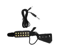 Toyvian Folk Guitar Pickup Kit Build Your Own Guitar Contact Pickup Transducer Cable