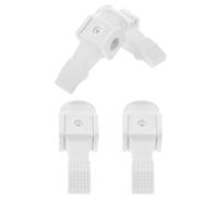 Toyvian Foosball Players Replacement and Interactive Entertainment for Enhanced Gameplay 4pcs White Pp Material Football Table Accessories for Table Soccer Game at Casual Gettogethers