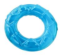 Toyvian Freezable Puppy Teething Ring Chew for Large Dogs Cooling Ice Chew Summer Pet for Teething Puppies and Aggressive Chewers