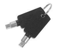 Toyvian Freezer Door Key Replacement for Refrigerator and Freezer Cabinets Lightweight Pentagonal Design with Secure Lock Mechanism Portable and Versatile for Home Use