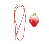 Toyvian Fruit Shaped Ocarina for Boys and Girls Children's Musical Instrument Strawberry Ocarina
