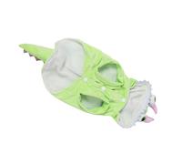 Toyvian Funny Cartoon Dog Dinosaur Costume Hoodie for Small Dogs Quirky Pet Clothes for Role Play and Holiday Dress Up Easy to Wear Soft Puppy Outfit with Interactive Design