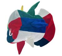 Toyvian Funny Multicolor Hat for Halloween Cosplay Decorative Carnival Prop Eye Catching Party Accessory for Dress Up Events and Celebrations