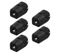 Toyvian Gas Spring End Fitting Connector Adapter with Good Hardness 5pcs Black and Quick-Release Plastic Ball Socket for Automotive Lift Supports