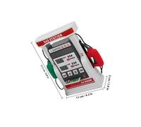 Toyvian Gas Station for Reusable Plastic Material Dual Digital Display with Interactive Swiping Card and Voice Prompt Self-service Double Nozzle Design Realistic Counting Function for