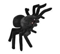 Toyvian Giant Black Spider Plush Soft Cotton Stuffed Animal Halloween Decoration Decor Photo Prop Creative Gift