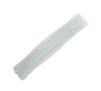 Toyvian Glitter Pipe Cleaners for Craft Iridescent Tinsel Stems 100 pack 11.81 inch Twist Sticks for Kids Crafts Diy Art Projects Holiday Decorations