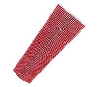 Toyvian Glitter Rhinestone Microphone Handle Sleeve Sparkling Cordless Handheld Mic Cover for Singers Hosts Karaoke Bars Live Performances