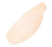 Toyvian Goatskin Drum Head Replacement 25cm African Hand Drum Skin Cover for Doumbek Djembe Percussion Instrument Parts