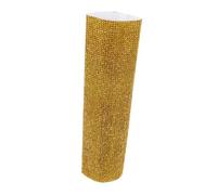 Toyvian Golden Rhinestone Microphone Cover Sleeve Compatible and Convenient Accessory with Glamorous Pattern Design for Wireless Handheld Microphones for Performers and Hosts