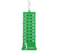 Toyvian Golf Score Counter Clicker: 18-Hole Stroke Tracker for Golf Game Scorekeeper - Portable Keychain Score Tracker for Sports Practice Competition