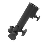 Toyvian Golf Umbrella Holder for Golf Carts with Rounded Handle Rust-Resistant Plastic Cart Umbrella Clamp Windproof Design
