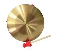 Toyvian Gong and Drum Percussion Instrument Chinese Traditional Musical Gong for Stage Show