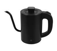 Toyvian Gooseneck Electric Kettle Tea Kettle Gooseneck Electric Coffee Pot Water Boiling with Handle Black
