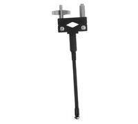 Toyvian Gooseneck Rod for Optimal Mic Positioning Heavy Duty Nylon Clip for Drumming Setups for Touring Musicians and Live Performances Black
