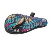 Toyvian Gourd-Shaped Table Tennis Racket Bag Large Paddle Case with Ball Storage Pouch Lightweight Portable Sport Bat Cover for Travel and Everyday Use